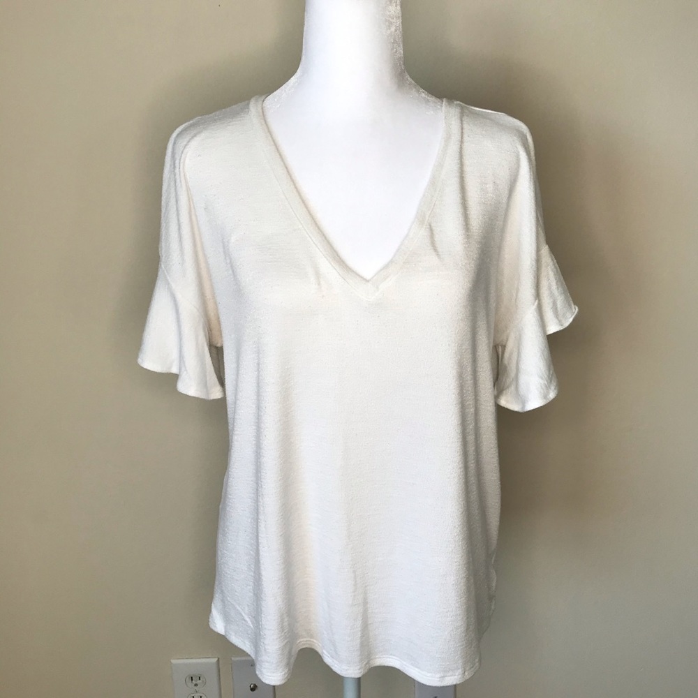 White V Neck